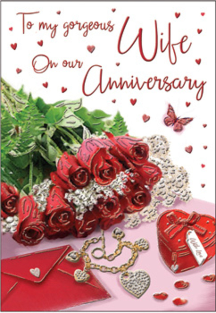 In this evocative anniversary card image, a classic bouquet of red roses takes pride of place, much like a centrepiece on a Dulwich dining table set for an intimate celebration. Each rose is lush and fully open, its deep red petals layered in soft spirals, creating a sense of depth and quiet luxury. The blooms are elegantly wrapped, the edges of the paper or fabric subtly visible, suggesting the care of a florist who has taken time to craft something special. Fresh greenery is interwoven with the roses, the leaves providing contrast and echoing the abundance of trees and gardens that characterise Dulwich. Around the bouquet, delicate heart motifs and whisper-thin lace-like details draw the eye, adding gentle romance without cluttering the design. A jewellery set glimmers nearby, perhaps a necklace and matching earrings, their metallic gleam and tiny stones catching the light. A vivid red gift box sits close to the flowers, its smooth surface and bold colour standing out as a symbol of a treasured anniversary present. The scripted message on the card curves gracefully, its style reminiscent of an elegant note handwritten at a quiet café near Lordship Lane. Velvet, gold, and silk textures are implied through shading and detail, giving the entire composition a tactile richness, as though you could feel each material under your fingertips. The atmosphere is warmly romantic, wrapping the viewer in a sense of long-standing affection and shared history. This scene captures the essence of marking a meaningful anniversary in Dulwich-a blend of thoughtful gifts, beautiful flowers, and the enduring comfort of being truly known by someone you love.
